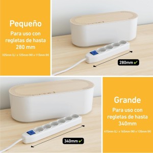 D-Line EU/CTUSMLO/SW Caja Organizadora de Cables