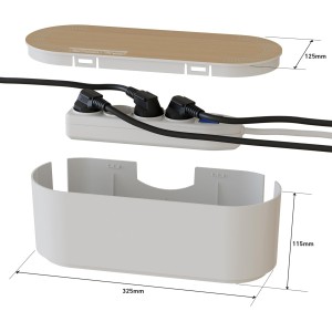 D-Line EU/CTUSMLO/SW Caja Organizadora de Cables