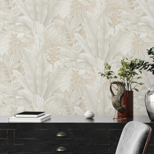 Livingwalls Papel pintado jungle 396474 en beige