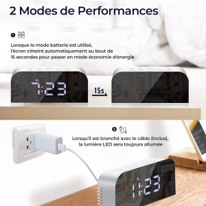 Vinabo Reloj Despertador Digital