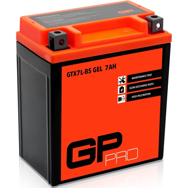 GP-PRO GTX7L-BS 12V 6Ah GEL Batería de arranque