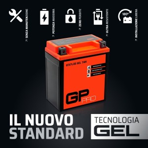 GP-PRO GTX7L-BS 12V 6Ah GEL Batería de arranque