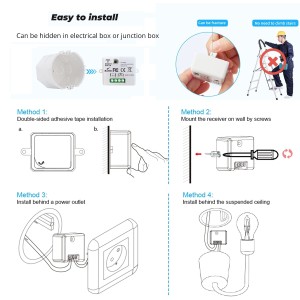 DieseRC Interruptor de luz inalámbrico