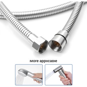 Manguera Ducha 2m de 304 Acero Inoxidable Anti Tor