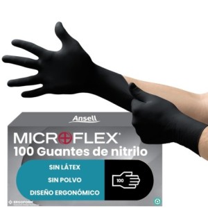 Ansell MicroFlex 93-852 Guantes Nitrilo Sin Polvo