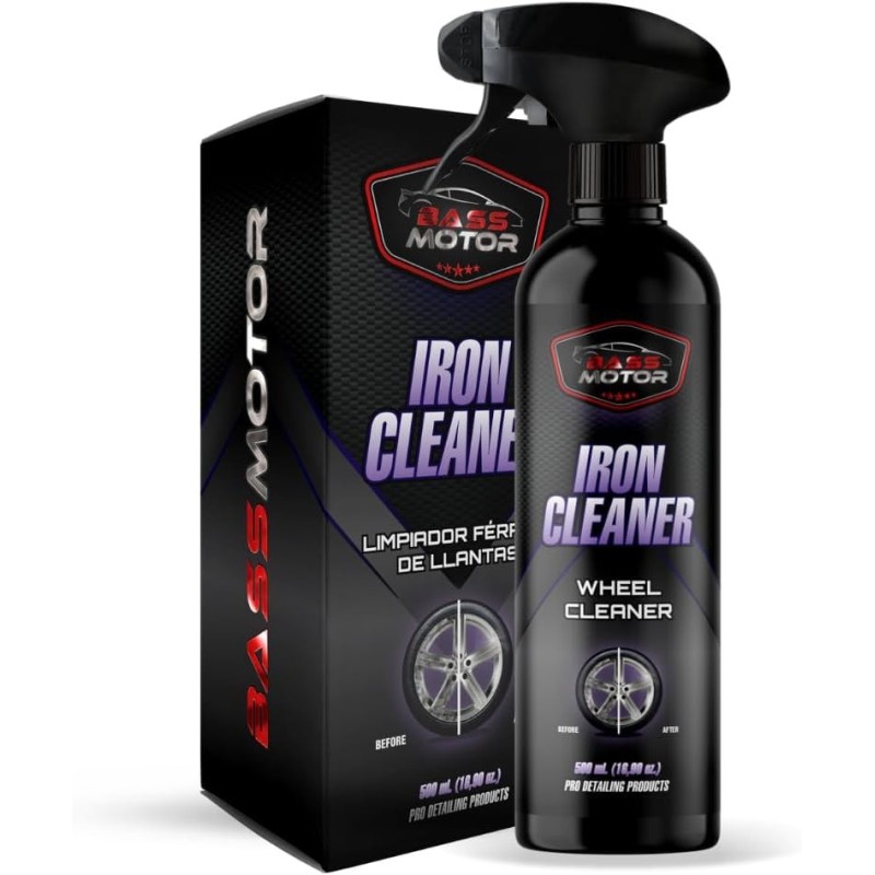 BassMotor Limpia Llantas Férrico para Coche Moto