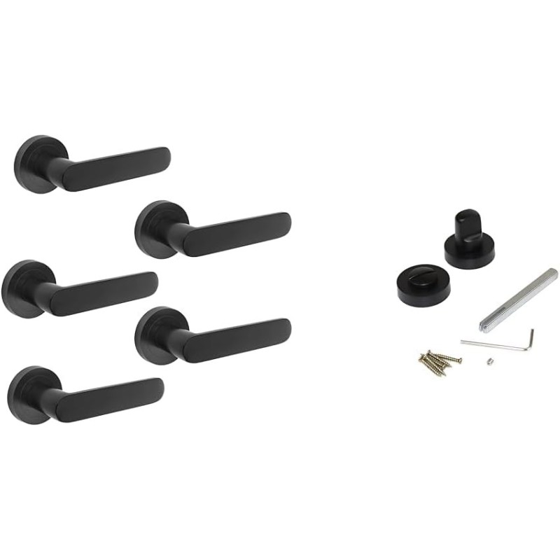 Lote de manivelas y pestillos