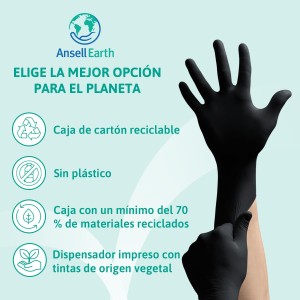 Ansell MicroFlex 93-852 Guantes Nitrilo Sin Polvo