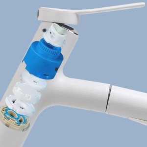 Grifo de Lavabo con Ducha Extraíble de 3 Modos