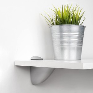 Emuca - Lote de 2 soportes mod Pelicano