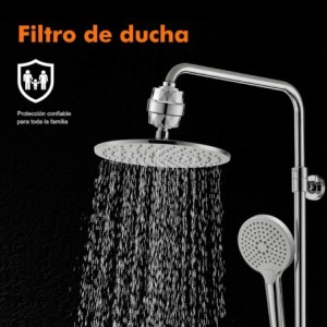 Ibergrif M91010 Filtro Ducha Para Agua Dura