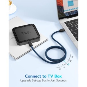 ANDTOBO Macho USB 3.0 Cable-3 Metros, [5Gbps] Cabl