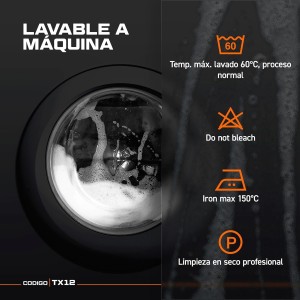 TX12 Mono de Trabajo con Peto y Tirantes L