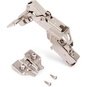 Emuca - Pack de 2 bisagras de cazoleta Ø35mm 165°