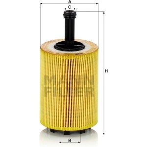 MANN-FILTER HU 719/7 x Filtro de aceite - para Aut