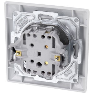 Pulsador empotrado, símbolo de timbre, Serie G1 co