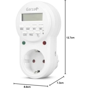 Garza - Enchufe Temporizador Programador Digital