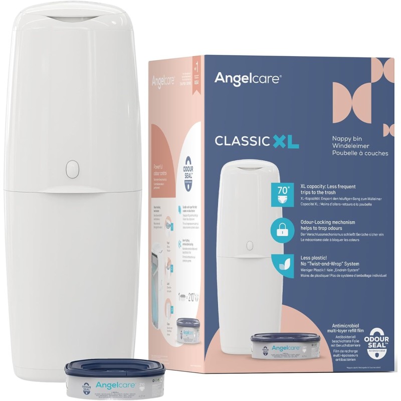Angelcare Cubo para pañales Classic XL.