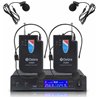 Microfonos inalambricos ,Debra V3002  de doble canal con 2 Lavalier