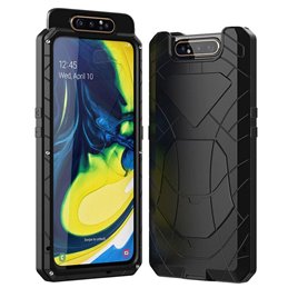 Funda de Metal de silicona a prueba de impactos para Samsung Galaxy A80