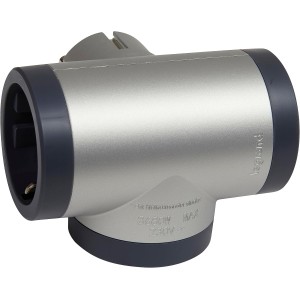 LEGRAND Adaptadores 3 Tomas Laterales 2P+T,