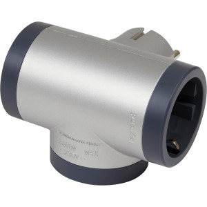 LEGRAND Adaptadores 3 Tomas Laterales 2P+T,