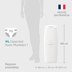 Angelcare Cubo para pañales Classic XL.