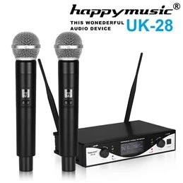 MICROFONOS INALAMBRICOS HAPPY MUSIC UK-28