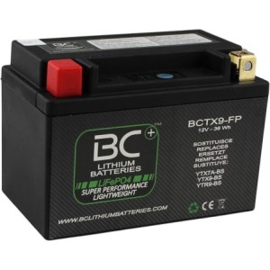 BC Lithium Batteries BCTX9-FP Batería Moto de Liti