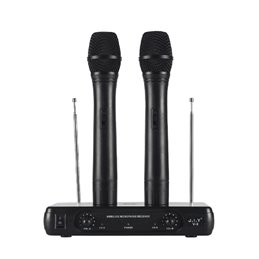 MICROFONOS INALAMBRICOS J.I.Y V-2  2 DE MANO