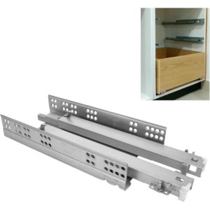 Amig - Juego de 2 guías Correderas Mod.40 de Acero