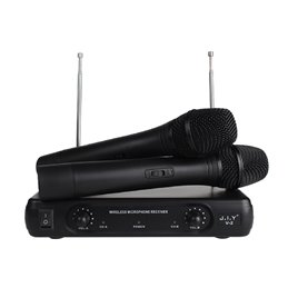 MICROFONOS INALAMBRICOS J.I.Y V-2  2 DE MANO