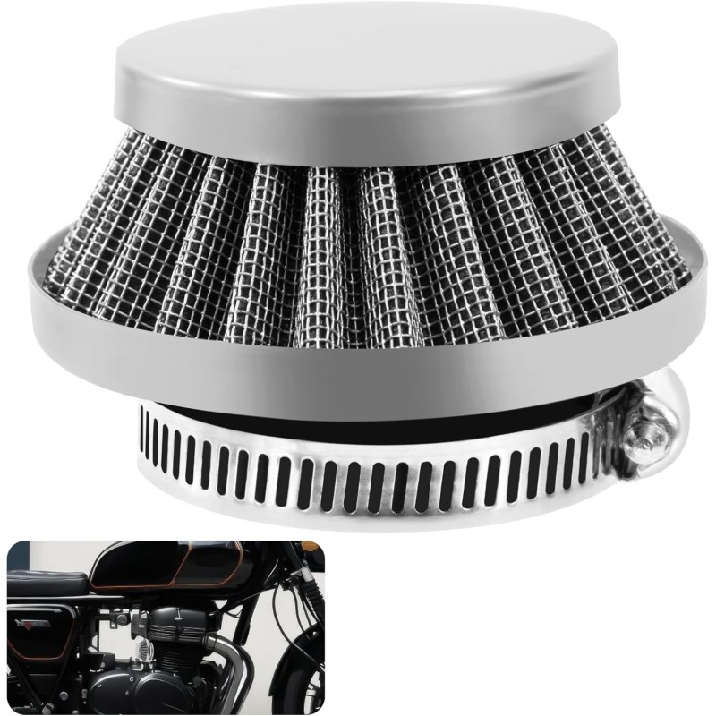 Filtro de aire de la motocicleta 58 mm