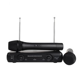 MICROFONOS INALAMBRICOS J.I.Y V-2  2 DE MANO