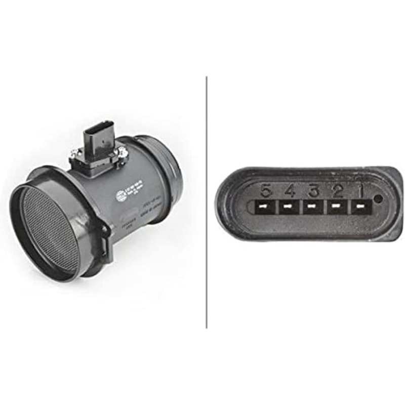 HELLA 8ET 009 142-791 Medidor de la masa de aire