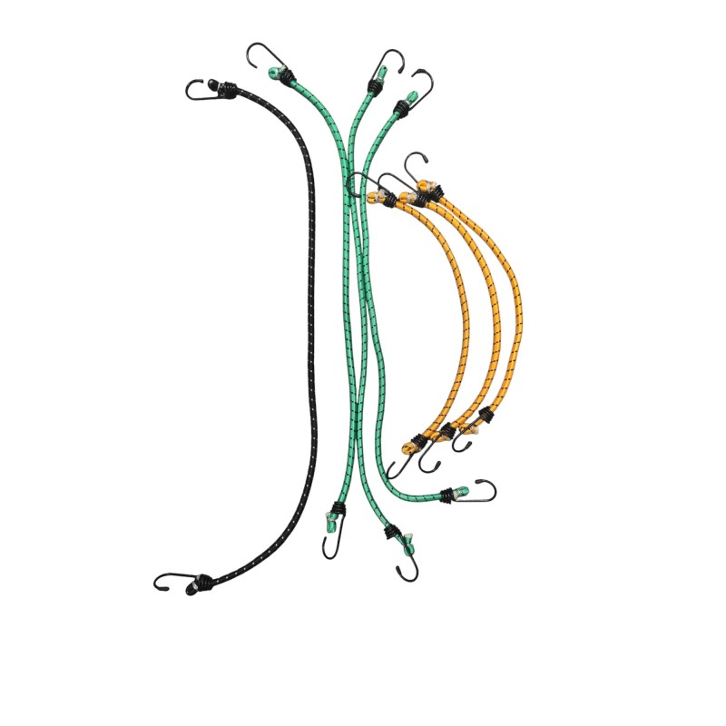 Juego de 7 Cuerdas Elásticas con Gancho