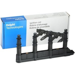 DELPHI Bobina de encendido 12V Unidad De Bobina De