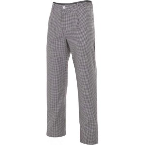 Velilla pantalón cocina Talla 50 negro.Serie 351