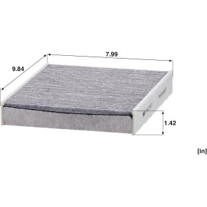 MANN-FILTER CUK 25 007 Filtro de aire de cabina -