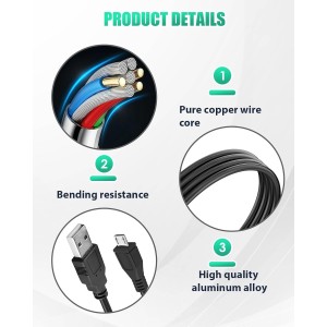 Cable USB 3M para TV Stick .USB-MICRO USB