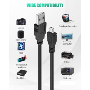 Cable USB 3M para TV Stick .USB-MICRO USB