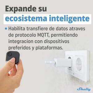 Shelly BLU Gateway – Pasarela Bluetooth a Wi-Fi con Conector USB-A