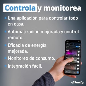 Shelly BLU Gateway – Pasarela Bluetooth a Wi-Fi con Conector USB-A