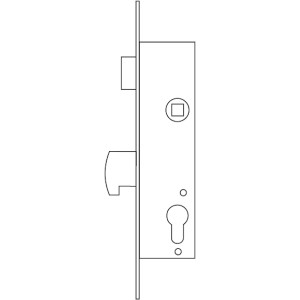 Tesa Assa Abloy 4240303NI Cerradura Monopunto De P