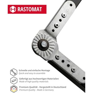 2 GedoTec Rasthochstell -tubos y accesorios Juntas