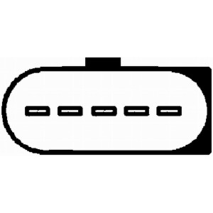 HELLA 8ET 009 142-791 Medidor de la masa de aire