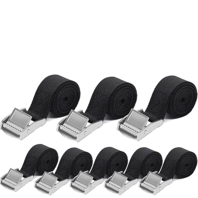 8 Piezas Correa Tensora, 25mm x 1m, Capacidad de