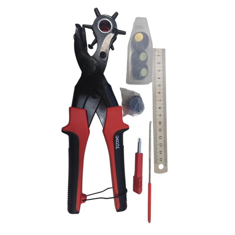 XOOL Alicate Sacabocados, Perforadora para Cuero,