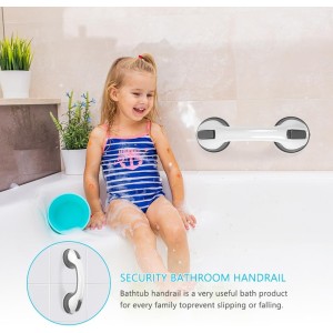 ACWOO 29.5CM Agarraderas de Baño con Ventosa, 2PCS