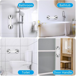 ACWOO 29.5CM Agarraderas de Baño con Ventosa, 2PCS